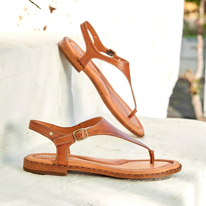 Women's Pikolinos ALGAR Sandals Brown | NZ CQ21083